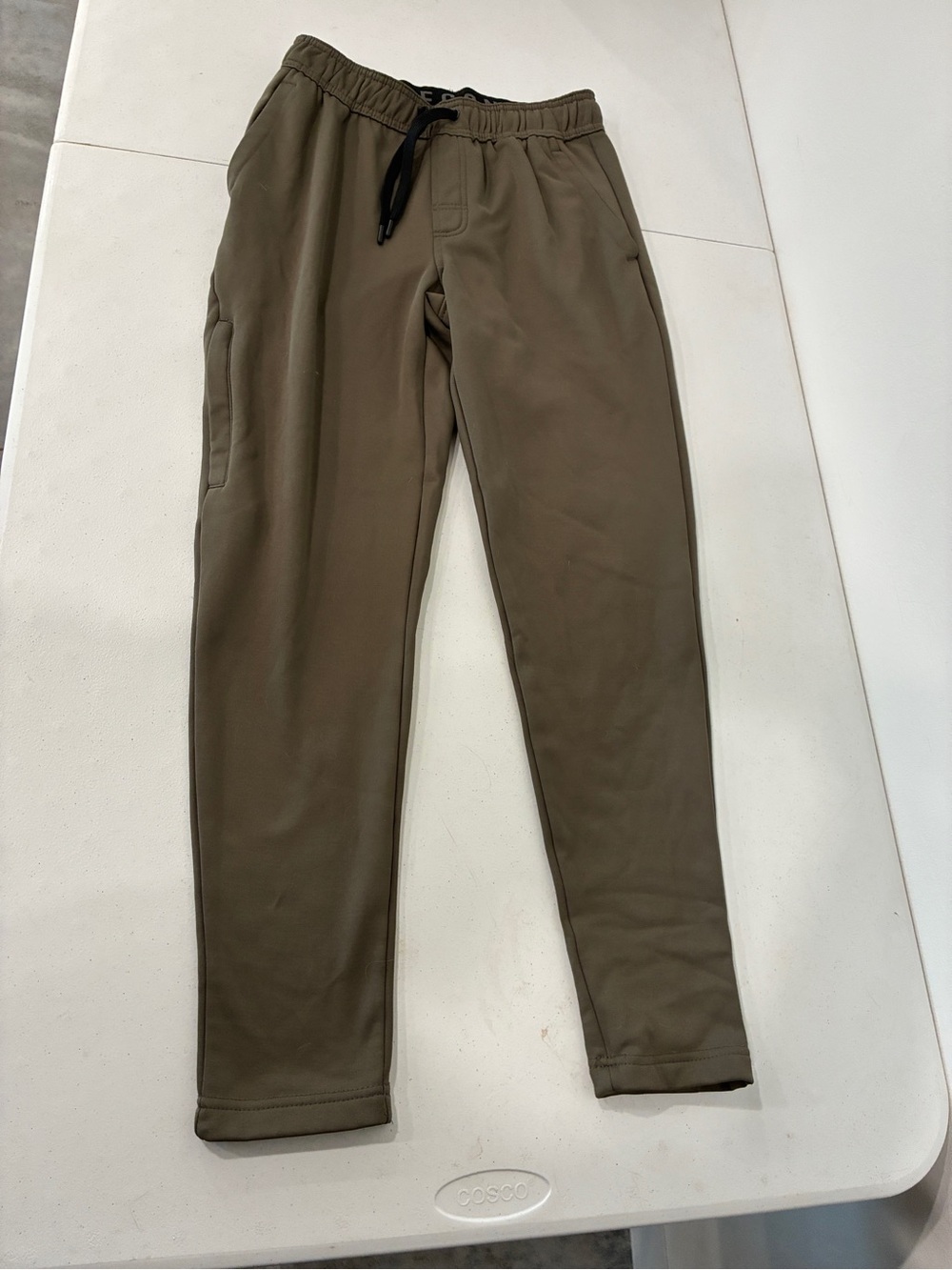 Legend Olive Green Fleece Drawstring Sweatpants/ Joggers Size Small